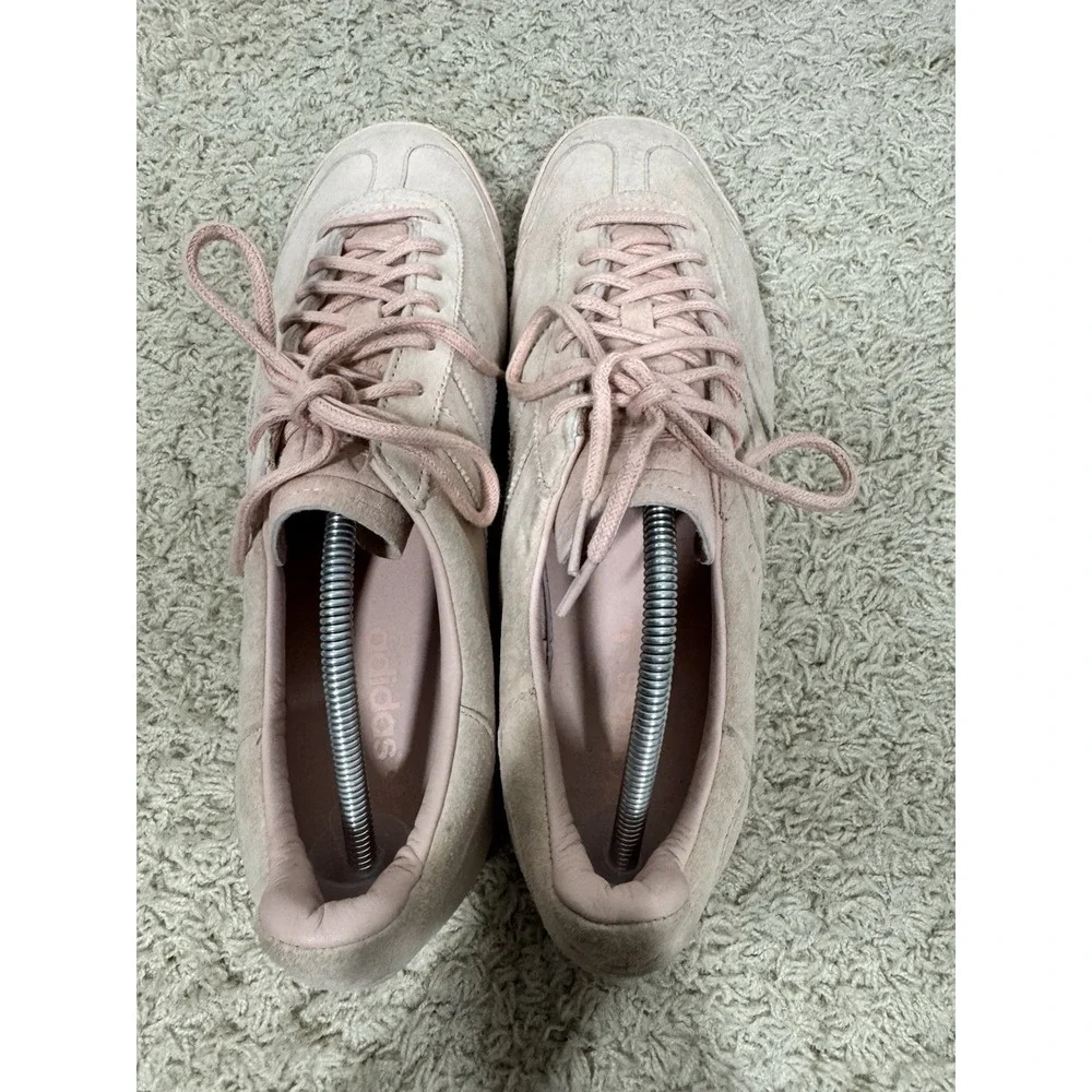Adidas Samoa Pantone Pink PigSkin Edition‎ Mens 11.5M Sneakers Shoes B27734 Gym